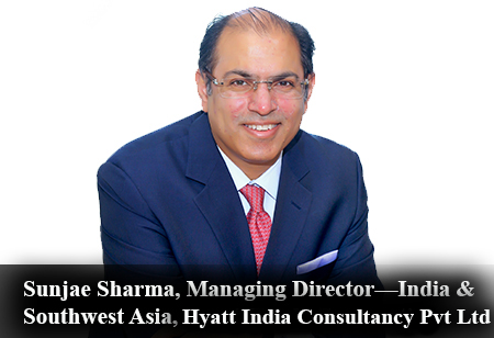 Sunjae Sharma, Managing Director, India & Southwest Asia, Hyatt India Consultancy Pvt. Ltd.