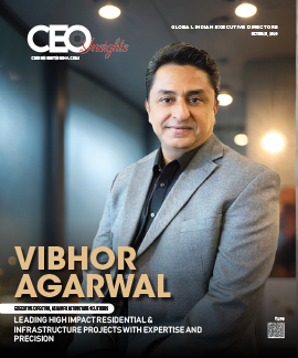 Vibhor Agarwal : Leading High Impact Resi- dential & Infrastructure Projects With Expertise And Precision